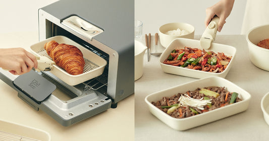 The sodam cook tray that can be used in microwave and air fryers is finally here ๐ค