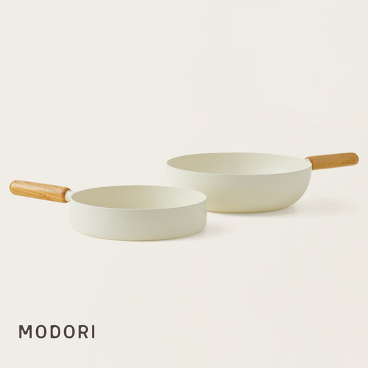 Goodle White Frying Pan / Wok