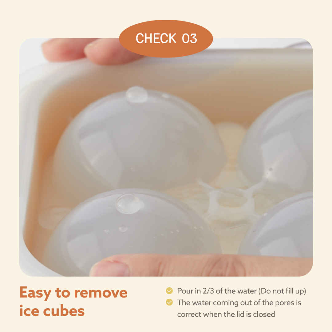 Modori Silicone Ice Ball Maker easily removes ice cubes and keeps beverages cold and undiluted | Able to withstand from -40°C to 250°C | BPA-free food-grade silicone material | Great for whisky, cocktails, coffee, infused fruit or storing crushed herbs | Perfect ice maker for your bar or kitchen | Reusable. Modori is the key to designing your dream kitchen.