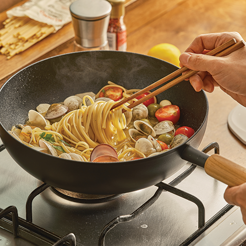 【日本未発売】MODORI goodle フライパンセット Modori Goodle Collection_28cm Wok | Singapore Official Website