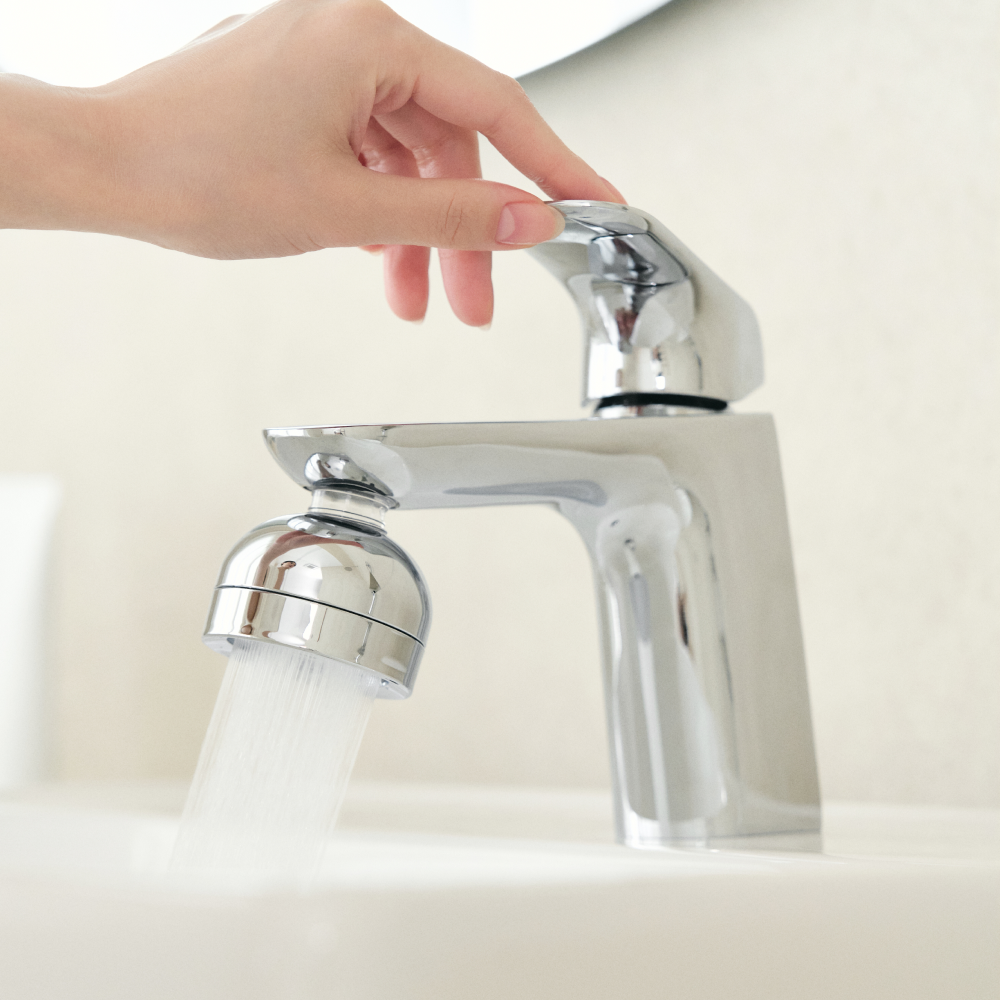 Metallic Washbasin Tap | Filter