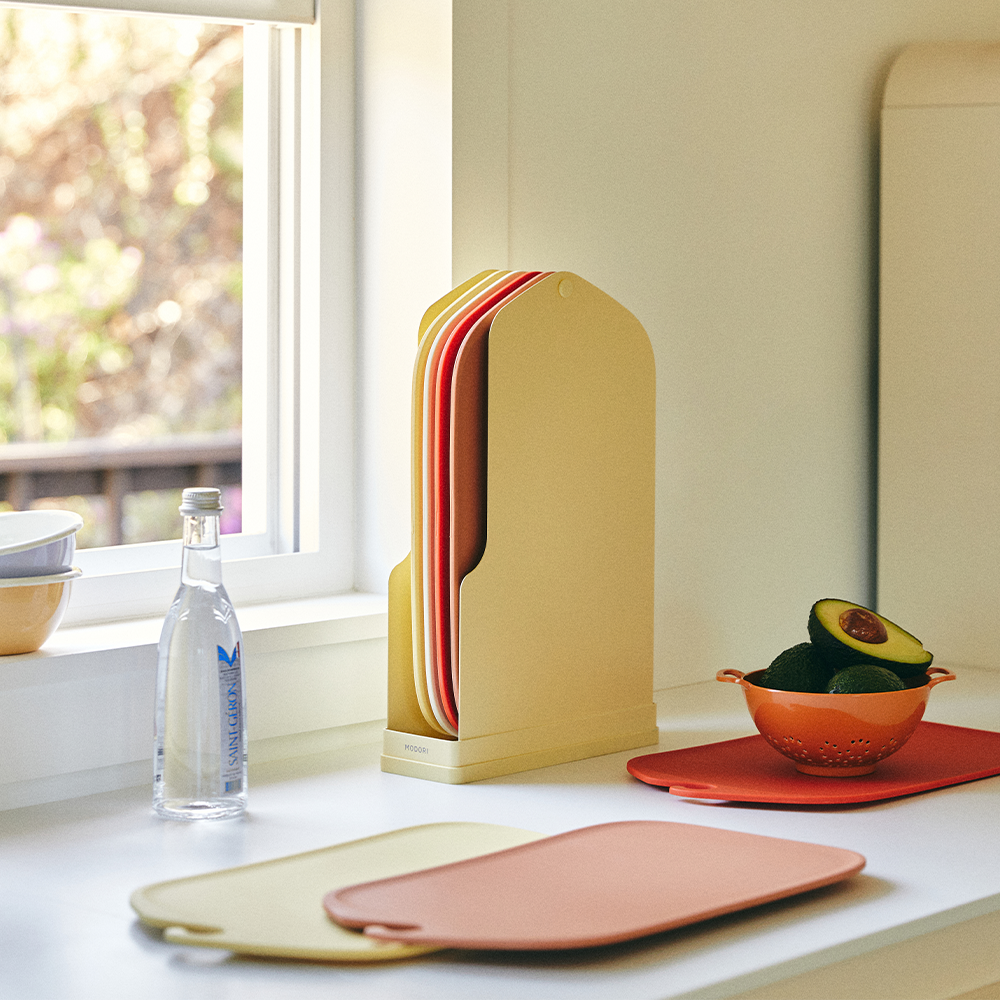 Cutting board discount rack