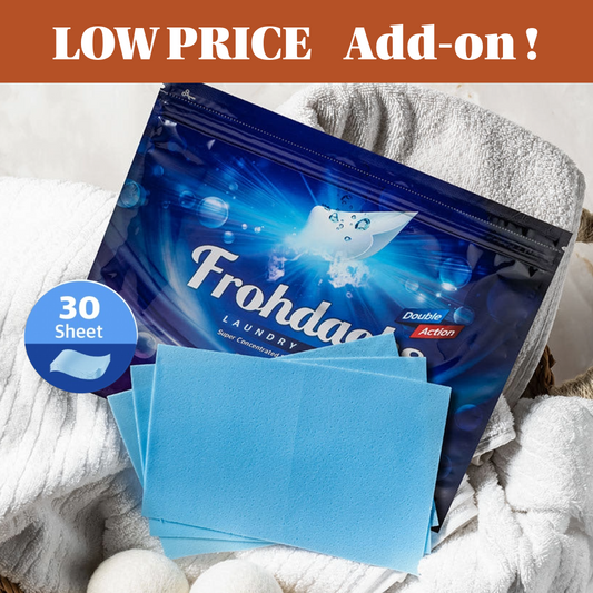 FROHDACHS Dual Ultra-Concentrated Laundry Sheets (30 sheets)