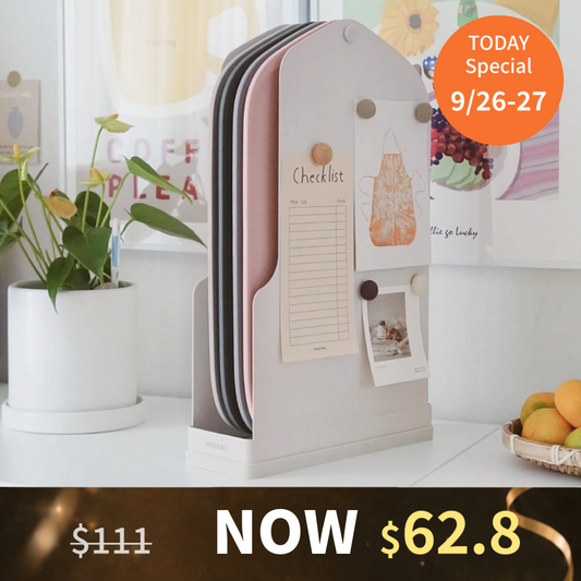 Cutting Board Set (4-Color Boards + Rack) | Fixed color