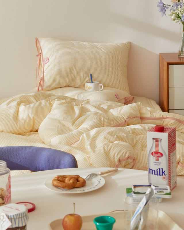 【 MAATILA】Ribbon Cake Collection | Pillowcase