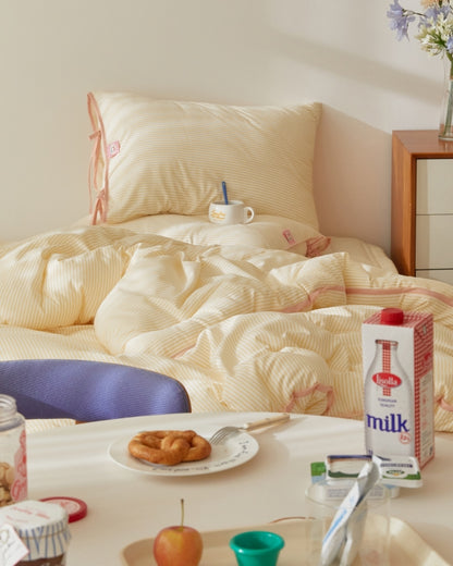 【 MAATILA】Ribbon Cake Collection | Pillowcase