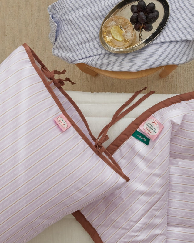 【 MAATILA】Ribbon Cake Collection | Pillowcase