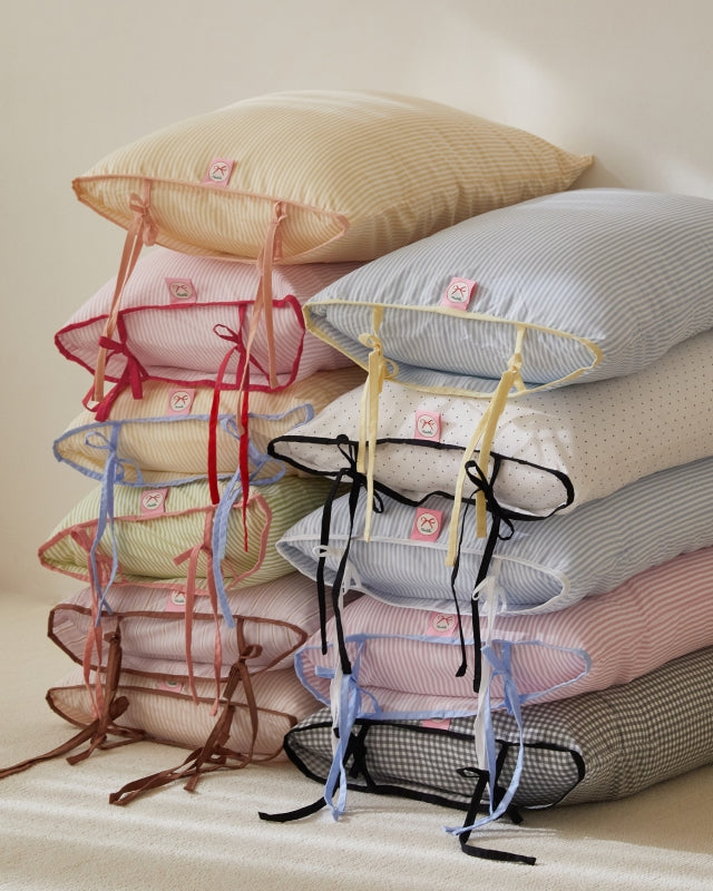 【 MAATILA】Ribbon Cake Collection | Pillowcase