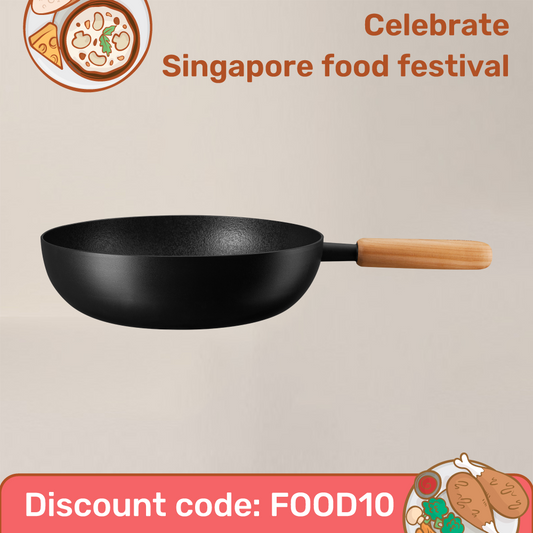 Goodle Black Wok | Available in 24cm & 28cm