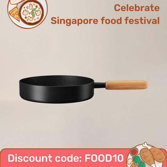 Goodle Black Frying Pan | Available in 24cm & 28cm