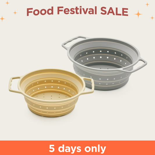 Collapsible Silicone Colander