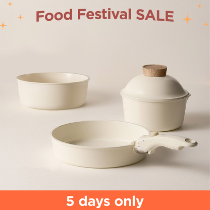 Sodam Cookware Set (Cream White)