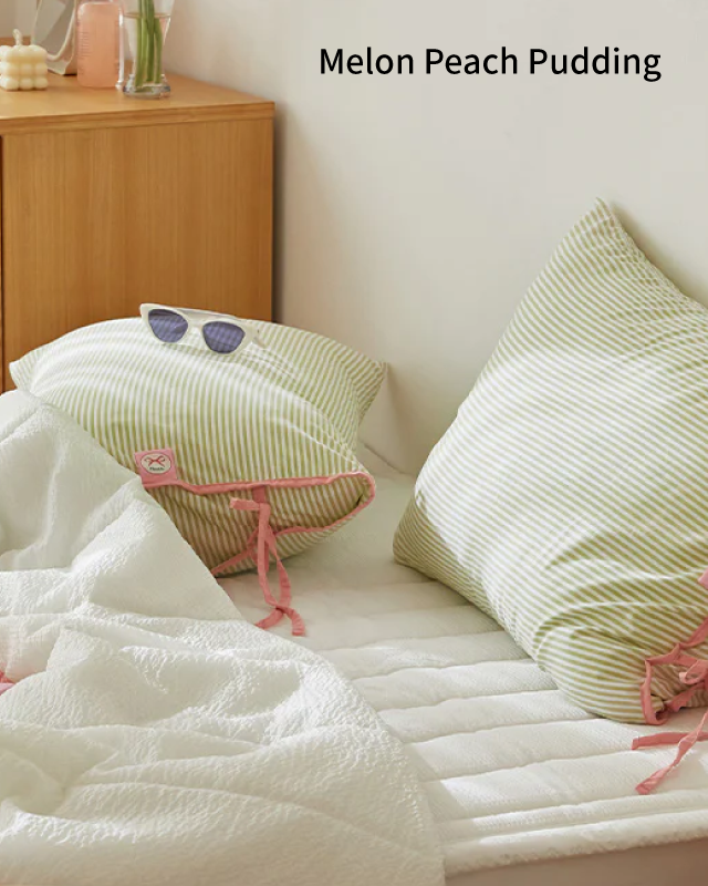 【 MAATILA】Ribbon Cake Collection | Pillowcase