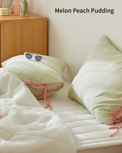 【 MAATILA】Ribbon Cake Collection | Pillowcase