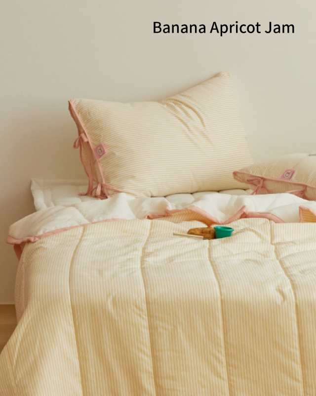 【 MAATILA】Ribbon Cake Collection | Pillowcase
