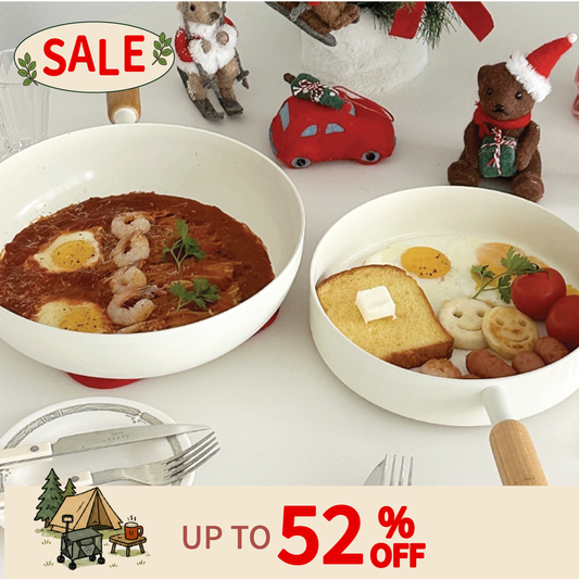 Goodle White Frying Pan / Wok