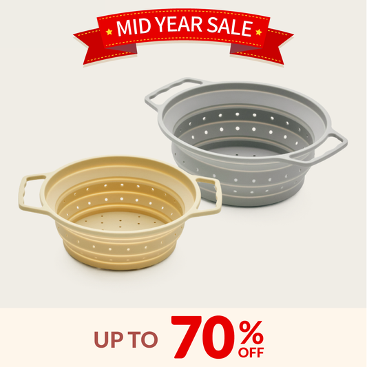 Collapsible Silicone Colander