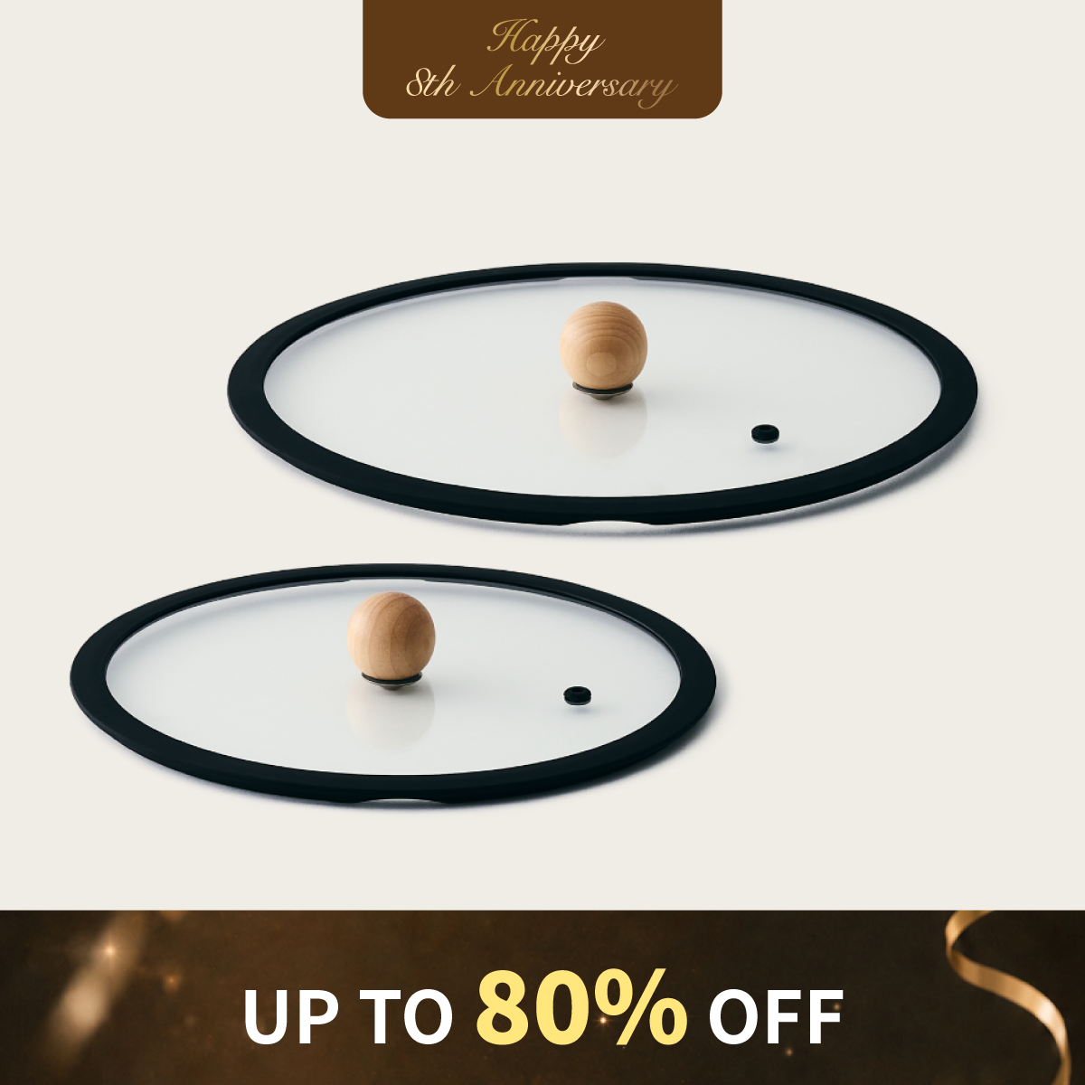 Goodle Glass Lid - 24 & 28 cm (NEW!)