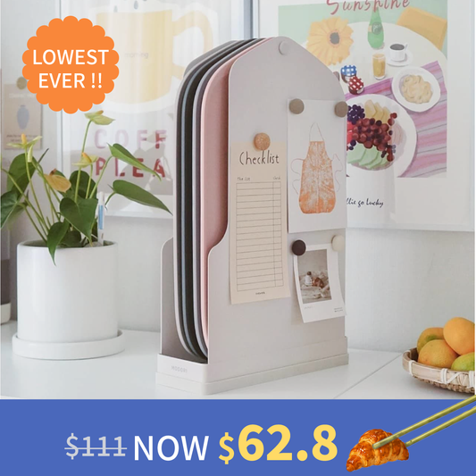 Cutting Board Set (4-Color Boards + Rack) | Fixed color