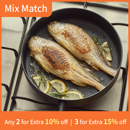 Goodle Black Frying Pan | Available in 24cm & 28cm