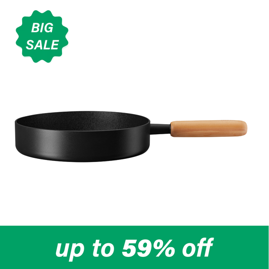 Goodle Black Frying Pan | Available in 24cm & 28cm