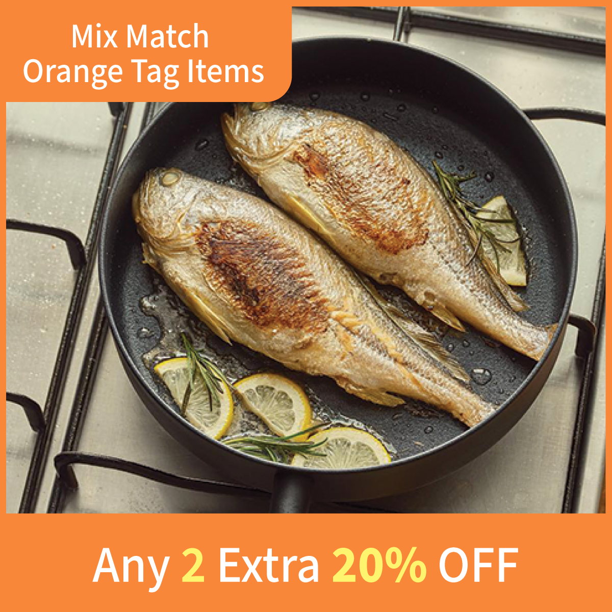 Goodle Black Frying Pan | Available in 24cm & 28cm