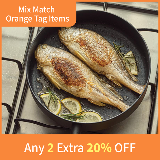 Goodle Black Frying Pan | Available in 24cm & 28cm