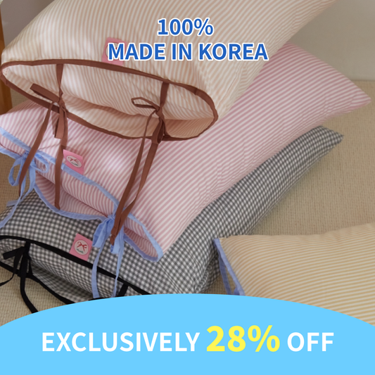 【 MAATILA】Ribbon Cake Collection | Pillowcase