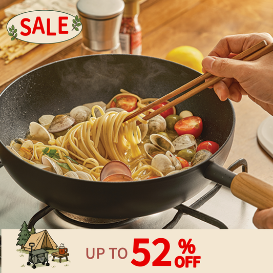 Goodle Black Wok | Available in 24cm & 28cm