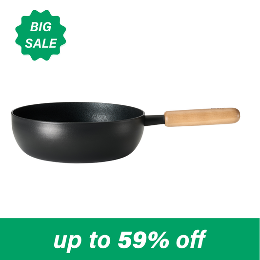 Goodle Black Wok | Available in 24cm & 28cm