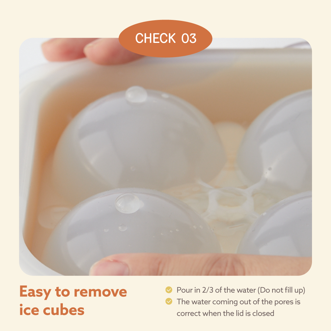 Modori Silicone Ice Ball Maker easily removes ice cubes and keeps beverages cold and undiluted | Able to withstand from -40°C to 250°C  | BPA-free food-grade silicone material | Great for whisky, cocktails, coffee, infused fruit or storing crushed herbs | Perfect ice maker for your bar or kitchen | Reusable. Modori is the key to designing your dream kitchen.